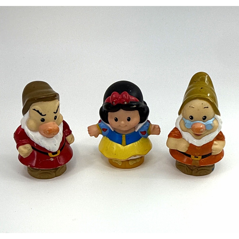 Little People Disney Snow White Figures Lot of 3 Grumpy Doc 2012